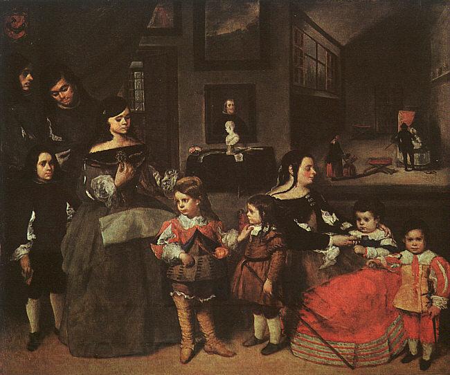 MAZO, Juan Bautista Martinez del The Artist's Family yu